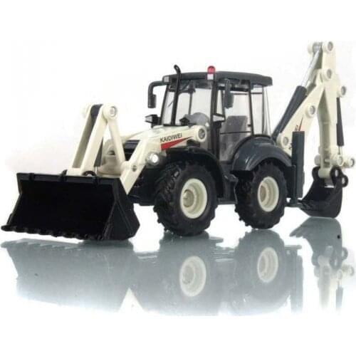 1:50 Alloy Excavator Model Diecasts Toy Shovel Loader High Simulation Forklift Metal Engineering Vehicle Loader Truck Model Toy