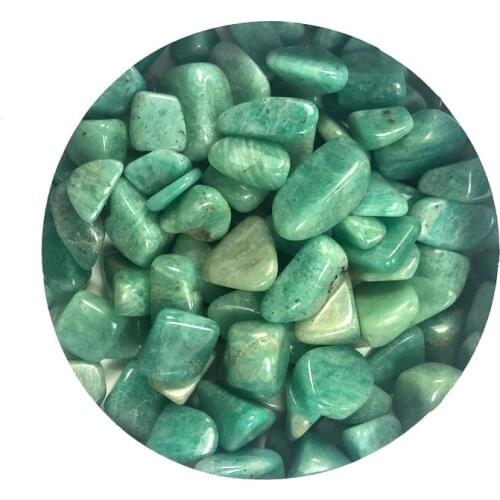 100g Natural Amazonite Crystal Gravel Tumbled Stones Gravels Healing Meditation Natural Quartz Crystals