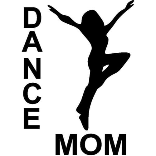 12.1*8.8cm Dance mom Beauty Temptation Body Car Stickers Decals Motorcycle SUVs Bumper Car Window Laptop Car Stylings