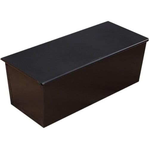 250/450/750/1000g Non-stick Box Bread Loaf Pan Mold Lid Baking Tool Toast Mold Cake Bread Tray Mould Bakeware Wholesale 2021