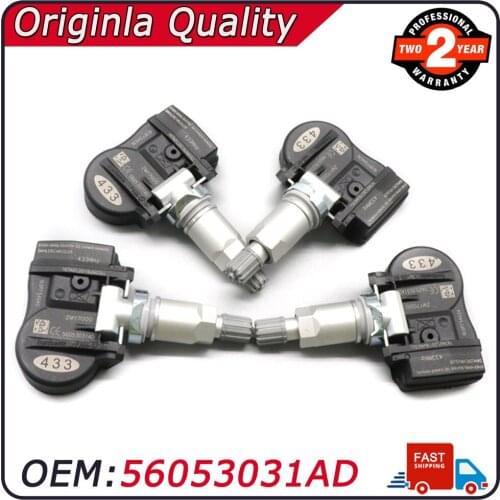 433Mhz Car TPMS Tire Pressure Sensor Monitor System 56053031AD For Dodge Grand Caravan Charger Magnum Chrysler 200 300 Sebring