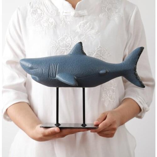 Nordic Simple Style Home Decorations Desktop Decoration Whale Model Creative Ornaments Animal Teaching Tools Toys