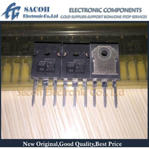 New original 10PCS/Lot BYW99W200 BYW99W-200 TO-247 35A 200V FRED Fast Recovery Diode