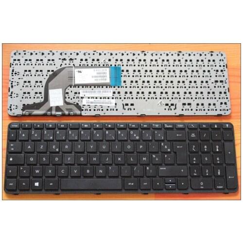For HP pavilion 15-g000 15-r000 15-g 15-r 250 G3 255 G3 256 G3 15-r007nc 15-r008nc 15-r009nc FR French laptop Keyboard withframe