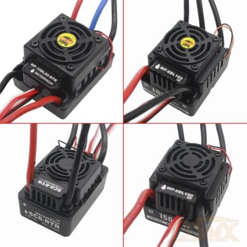 Hobbywing WP-10BL60-RTR 60A Waterdichte Esc 2S 3S Bec 6V/3A Borstelloze Lipo Nimh Voor 1/10 Schaal modellen Afstandsbediening Rc