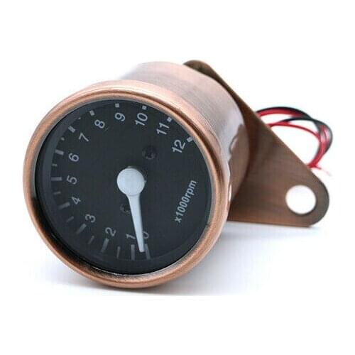 Motorcycle Mechanical Tachometer Tacho Gauge Ratio 1:7 For Harley Honda Kawasaki