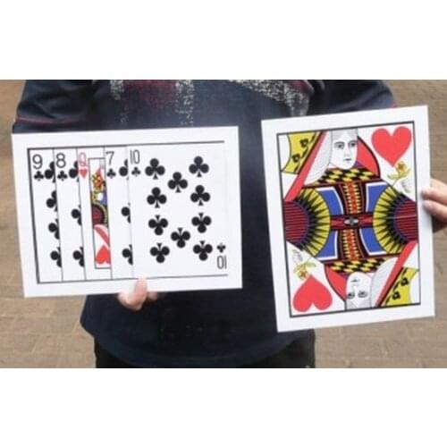 Lucky Lady Imagine The Queen Clip Card Foxy Lady Similar To Onosaka Magic Trick Magia Toys Classic Joke Gadget