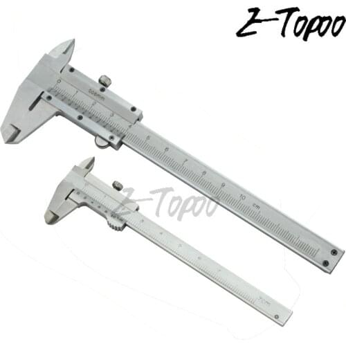 Mini Vernier Caliper 70mm 100mm 150mm Stainless steel Hardened Metric Machinist vernier caliper thickness gauge 0-70mm