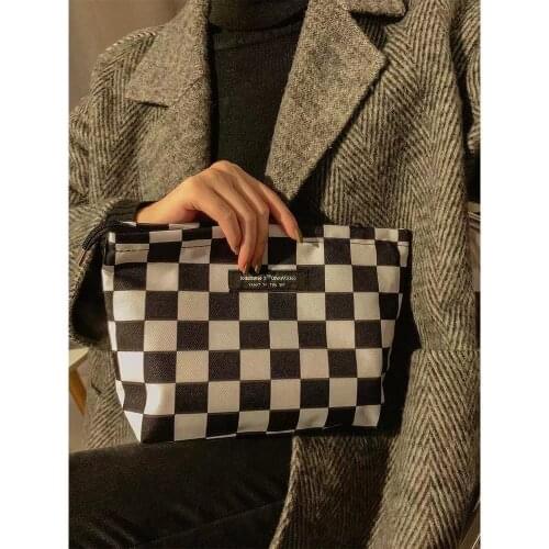 MRMOSH Black Cosmetic Bags