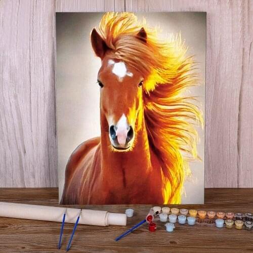 Egypt Cat Animal DIY Painting By Numbers Complete Kit Acrylic Paints 40*50 Painting On Canvas Wall Paintings For Handiwork