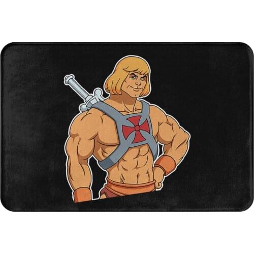 He-Man and the Masters of the Universe Non-slip Doormat Sup Ladies Bath Bedroom Mat Outdoor Carpet Flannel Modern Decor