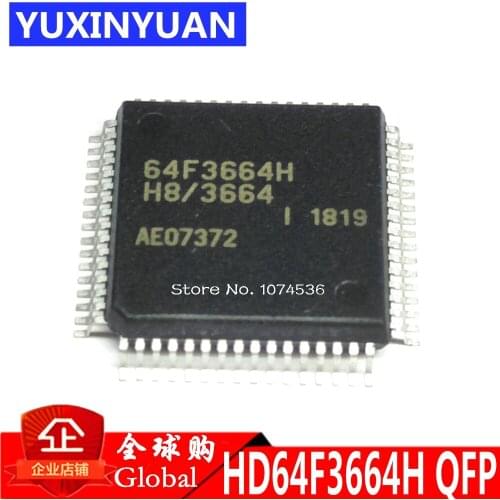 NEW HD64F3664 HD64F3664H 64F3664 HD64F3664HV QFP64 1PCS