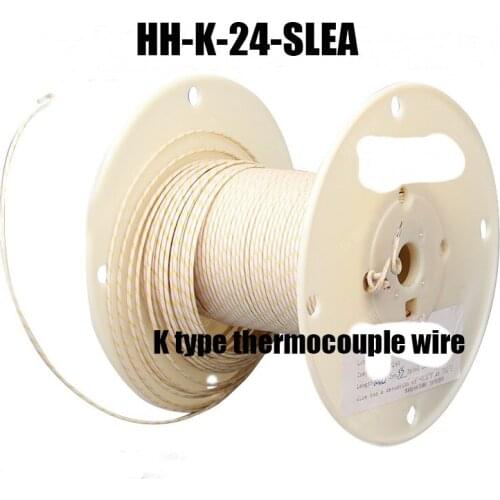 Original 10M HH-K-24-SLE High Temperature Thermocouple Temperature line -73C-704C K Type Thermocouple Sensor Cable