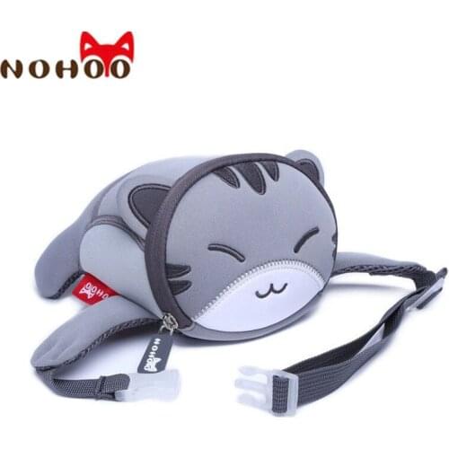 NOHOO Kids Waist Bags , Toddle Travel Waist Purse 3D Cute Cartoon Cat Fanny Pack for Girls Boys Children Waist Packs Sport