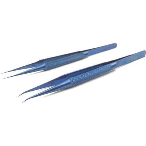 Precision Titanium alloy tweezers fingerprint Fly Line Curned Straight Tip tweezers for phone Motherboard Repair tool