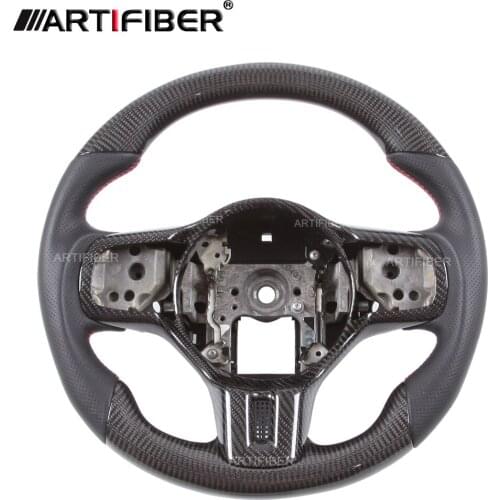Real Carbon Fiber Steering Wheel for Mitsubishi EVO X