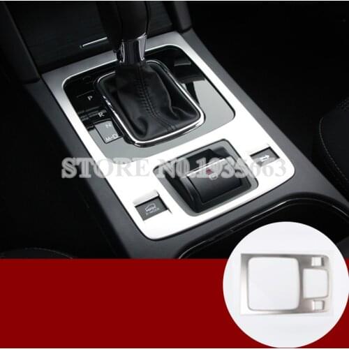 For Subaru Outback Inner Console Gear Shift Box Frame Trim Cover 2015-2018 1pcs Car Decor Car Accesories Interior Car Trim