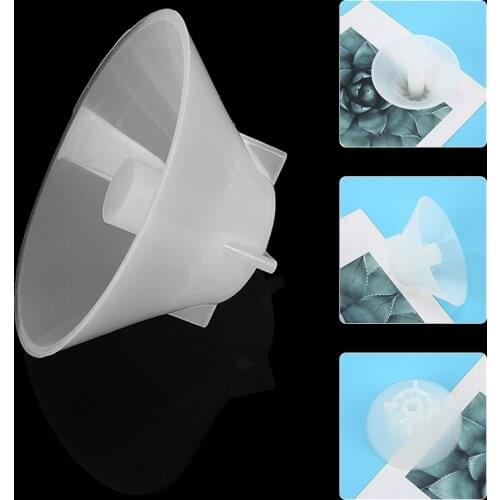 Volcano Shape Brush Pot Pen Holder Silicone Mold AB Epoxy Resin Jewelry Making Mold Resin Decorative DIY Hand Crafts