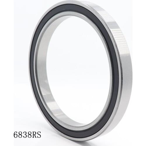 6838 2RS 190x240x24mm Metric Thin Section Bearings 61838 RS
