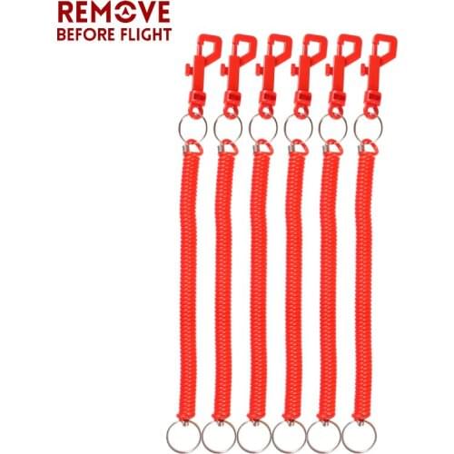 5 PCS Telephone Wire Key Ring Securing Pliers Lip Grips Tool Keychain Red Fishing Lanyards Keyring Safety Key Chains Jewelry