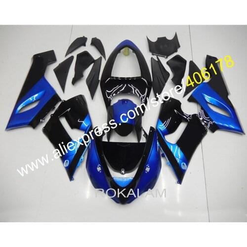 Motorbike Parts For Kawasaki Ninja ZX-6R 2005 2006 Star ZX 6R 05-06 Aftermarket Motorcycle Fairing (Injection molding)
