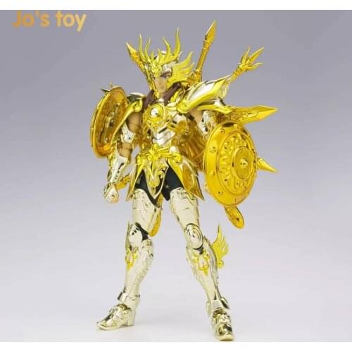 Jos toy Original Bandai Saint Seiya Soul of Gold Action Figure Libra Dohko GOD PVC Action Figure Saint Seiya Model Doll Toys