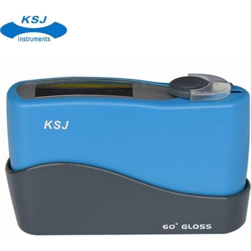 Brand KSJ Glossmeter Gloss Meter 60 degree 0~999 Stainless Steel aluminum oxide plate square tube metallic non-metallic surface