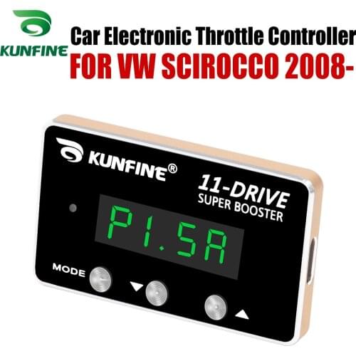 KUNFINE Car Electronic Throttle Controller Racing Accelerator Potent Booster For VW SCIROCCO 2008-After Tuning Parts 11 Drive