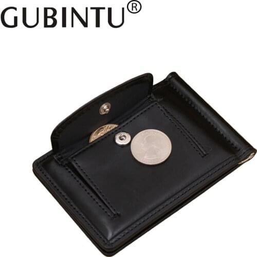 Multifunctional Men Card Holder Wallet PU Leather Wallet Coin Bag Fashion Creative Wallet Card Bag Dollar Folder Card Bag