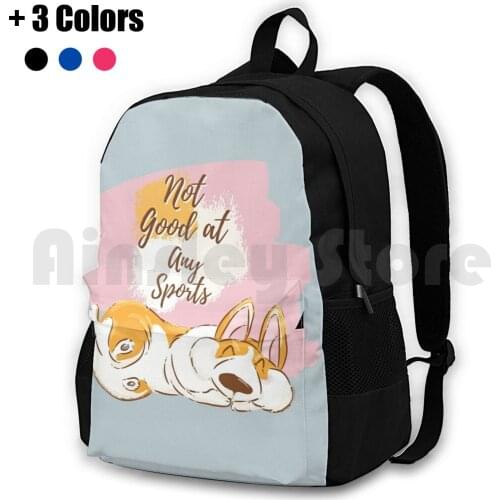 Not Good At Any Sports With Dog-Valentines Day Gifts For Her Or Best Valentines Gifts For Him 2021 Outdoor Hiking Backpack