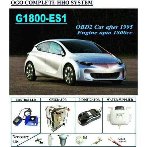 OGO Complete HHO system G1800-ES1 Smart PWM CHIP UPTO 1800CC