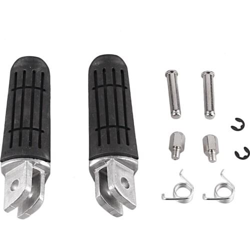 Motorcycle Front Driver Foot Pegs Footrest Rider Footpegs Foot Rests Pedals For Yamaha YZF R1 R6 1999-2009 FZ1 FZ6 FZ6R FJR1300