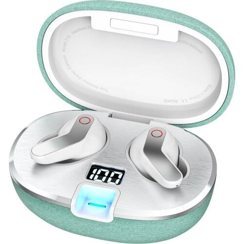 T15 TWS Earbuds Bluetooth 5.0 True Wireless Headphones Touch Control IPX5 Waterproof Sport Headset In-ear Earphones with Display