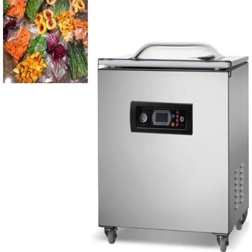 110V vertical single chamber automatic vacuum packing machine dry fruit vacuum sealing packaging machine export to Canada