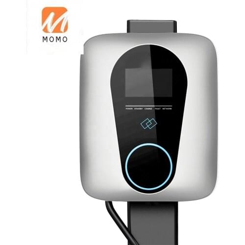 Factory 22kw three phase OCPP 1.6J smart Ev charger stations RFID 4G and Wifi