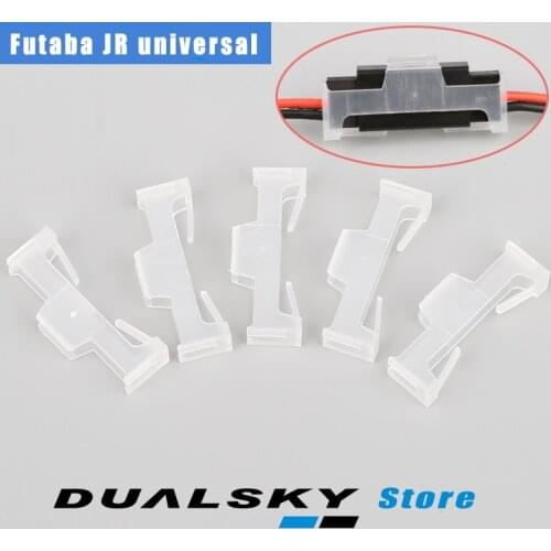 5PCS/Lot Transparent Wire Buckle Connector Head Clip Clamp for Servo Extension Cable Plug Holder