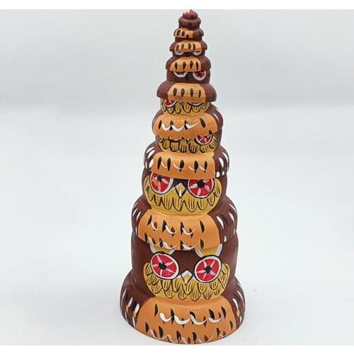 10 Layers Russian Matryoshka Lovely Owl Figurines Kids Education Toys Gifts