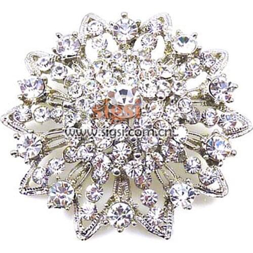 100pcs wholesale fashion elegant rhinestone wedding brooch pin for party/gift/ Bridal bouquet