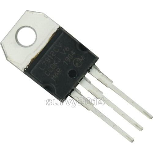 5PCS NEW L7812CV TO220 L7812 TO-220 stabilivolt voltage-regulator tube