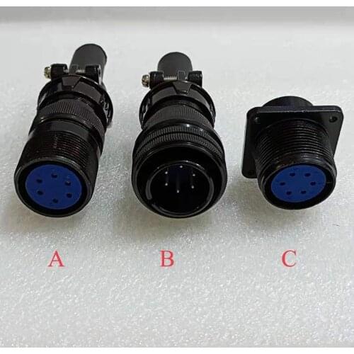 6 Pin Plug Sock For Welding Torch Weld Machine Connector