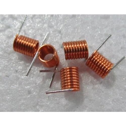 100pcs/8.5 Circle Hollow coil Coil inductors 0.8 Line Internal diameter 4.6 copper coil