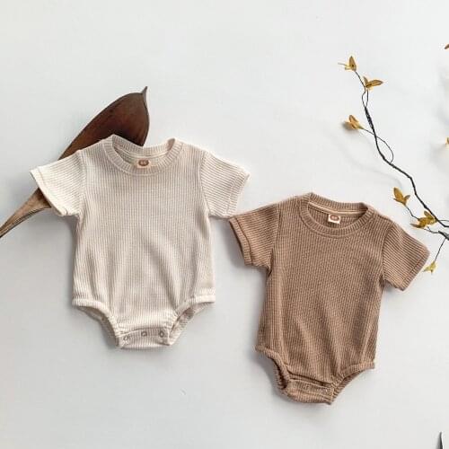 Wholesale Baby Romper Newborn Baby Girl Boy Summer Clothes Casual Baby Jumpsuits Toddler Playsuit One Piece