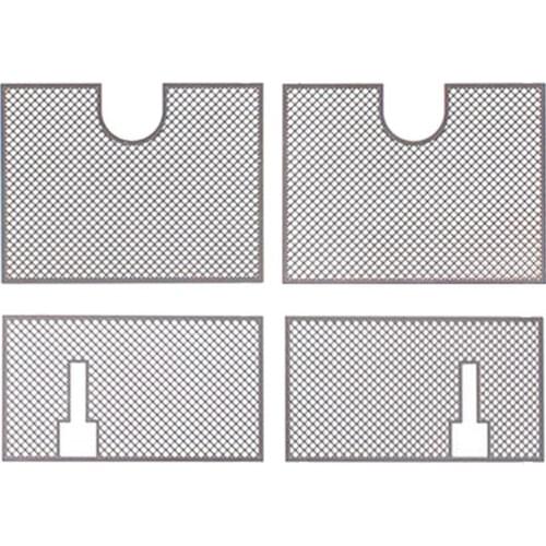 Decoration Metal Protective Net Armored Metal Guard Plate for 1/16 Heng Long German Tiger 3818 RC Tank Upgrade Parts