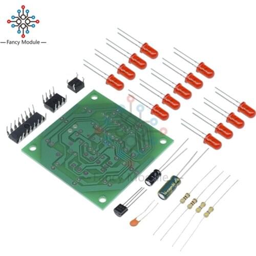 Lucky Rotary Suite Electronic Suite CD4017 NE555 Self DIY LED Light Kits Production Parts And Components
