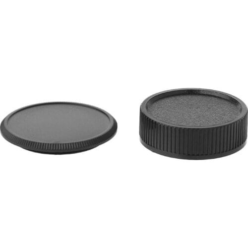 2021 New Rear Lens Cap/Body Cap Cover Screw Mount For Universal 39mm Leica M39 L39 Black
