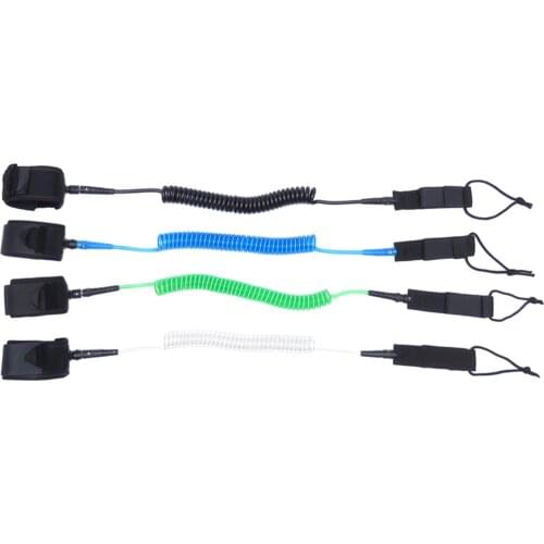 Surfing Ankle Leash Surfboard Longboard Coiled 300cm Leg Rope Accessories