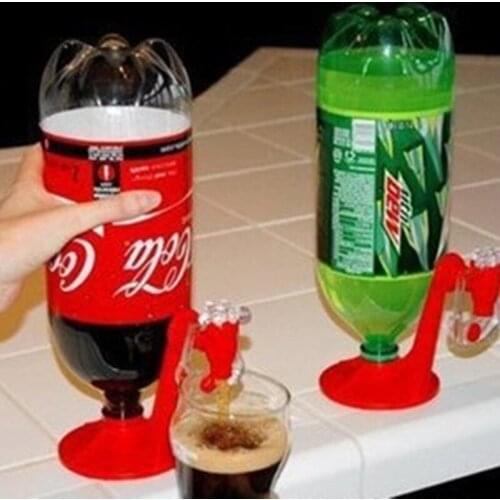 Attractive Saver Soda Dispenser Bottle Coke Upside Down Drinking Water Dispense Machine Gadget Party Home Bar