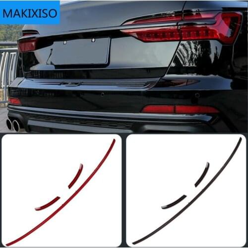 LED turn signal width light modified new streamer through tail light For audi new a6 a7 a8 D4 D5 C8 Through trunk rear lamp