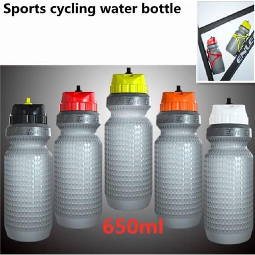 Cycling Water Bottle BPA Free Leak-proof Adjustable Bicycle Kettle Riding Outdoor Sports Jet Nozzle Portable MTB Road Bike 650ml