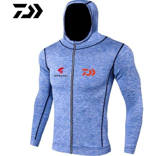 2021 Daiwa Outdoor Clothing Movement Jackets Hoody Windbreaker Speed Drying Sun Protection Clothing Hiking Fishing Jacket